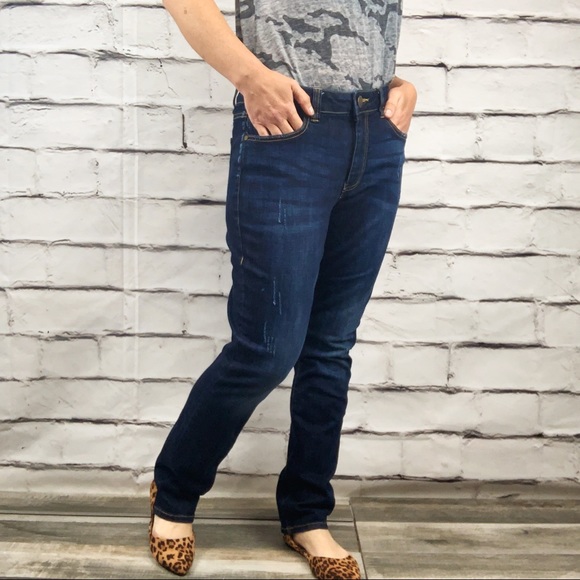 CAbi Denim - {CAbi} high straight jeans